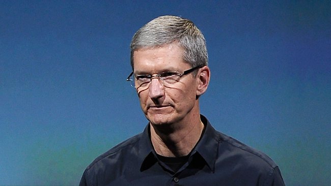 Angry tim cook face