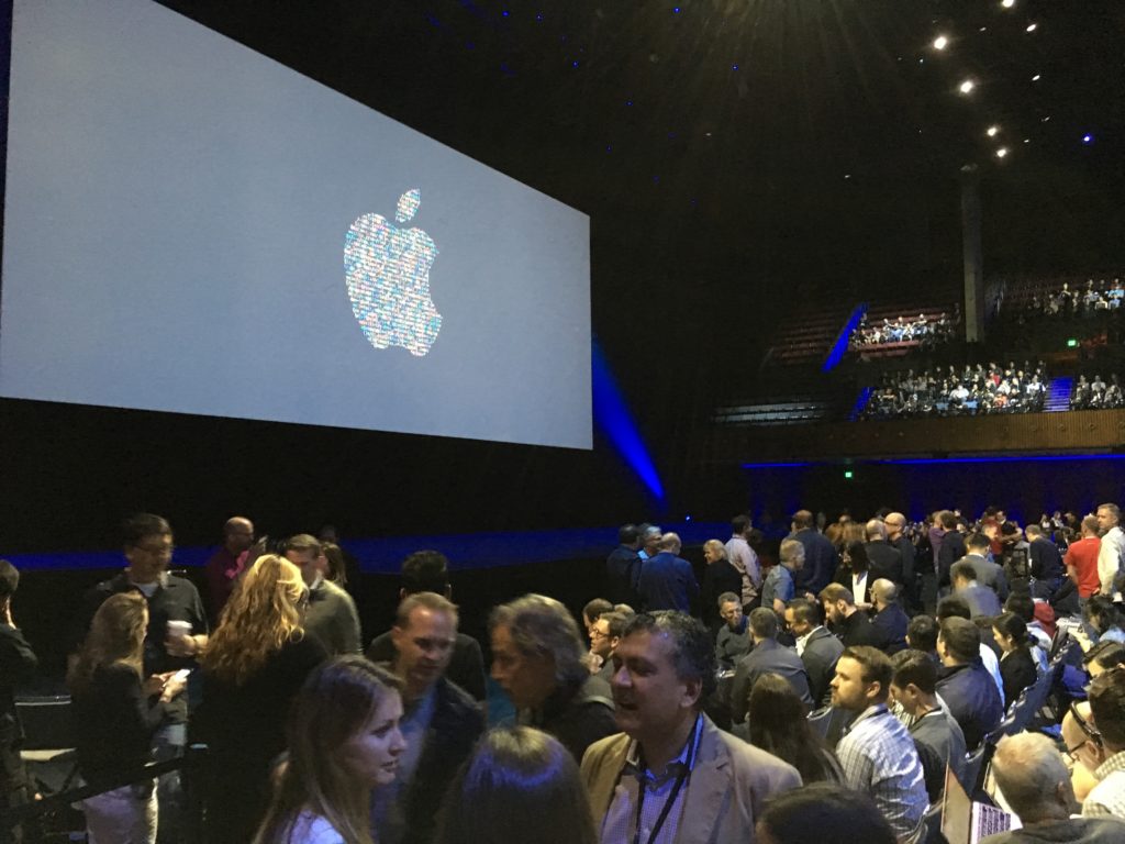 The hubbub before Apple's announcement took place was vibrant.