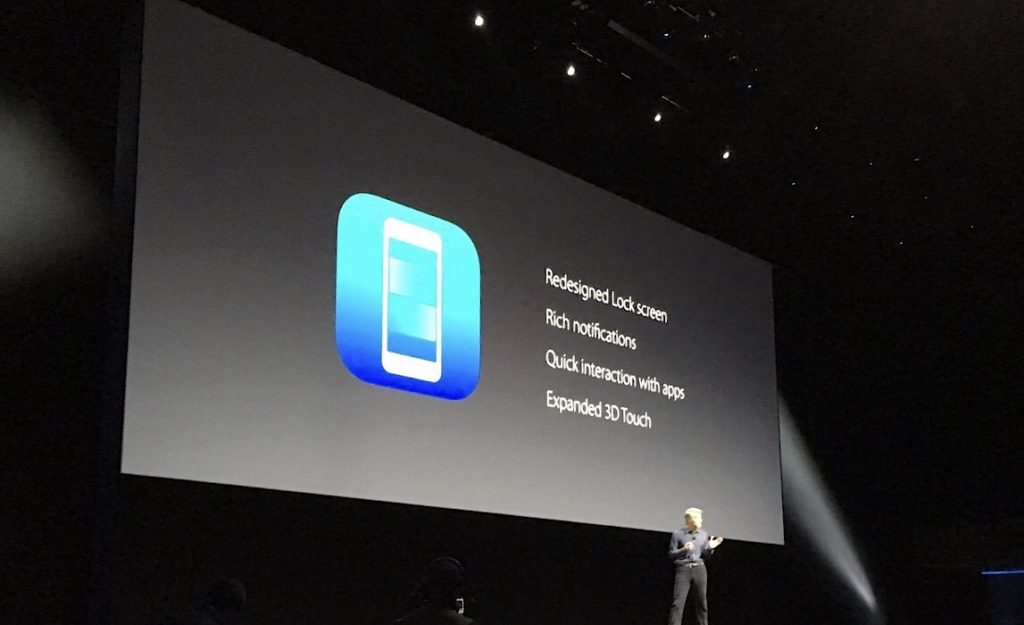 The big reveal at WWDC, June 2016