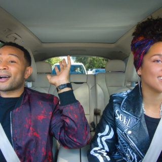 People in a car