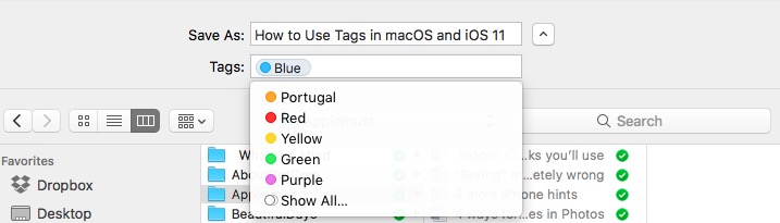 How to Use Tags in macOS and iOS | Apple Must