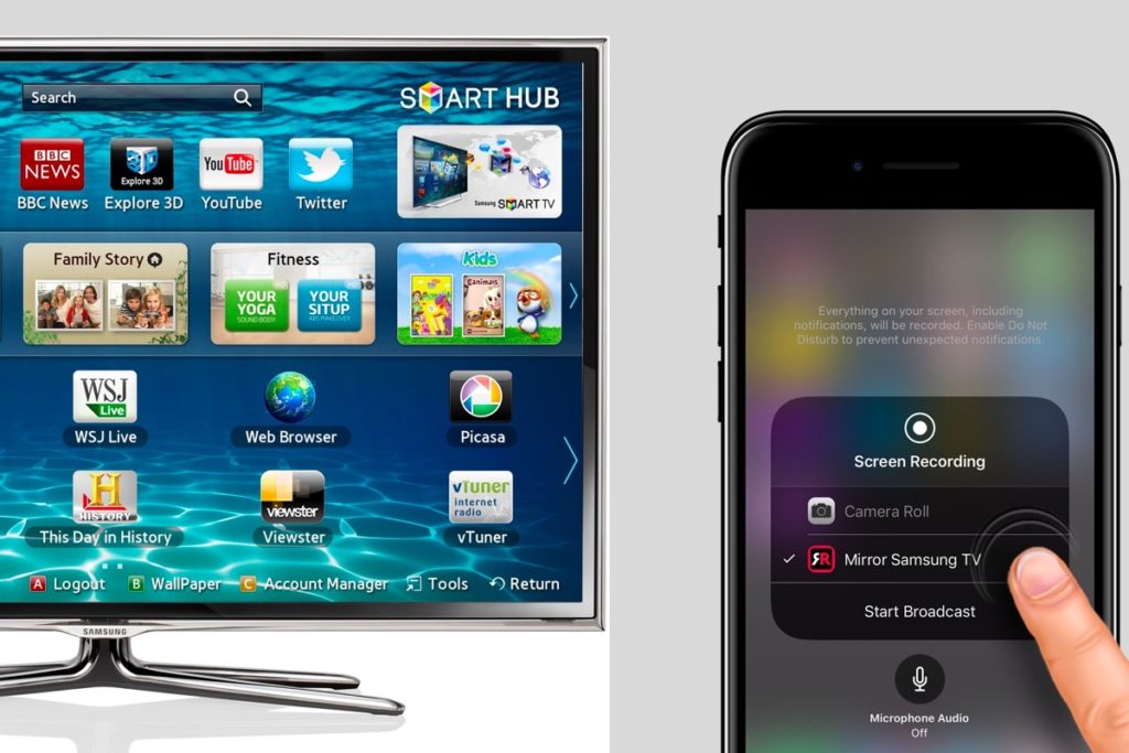 Now you can Stream iPhone Video to Samsung Smart TVs 