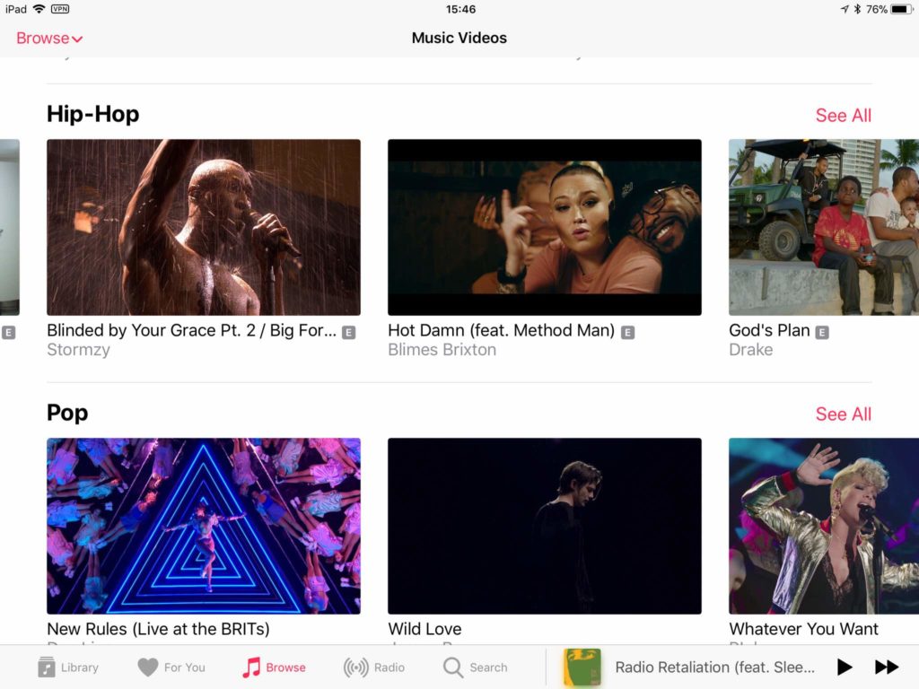 Apple Music gets video