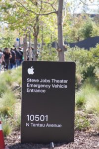 Emergency Access at the Steve Jobs Theater