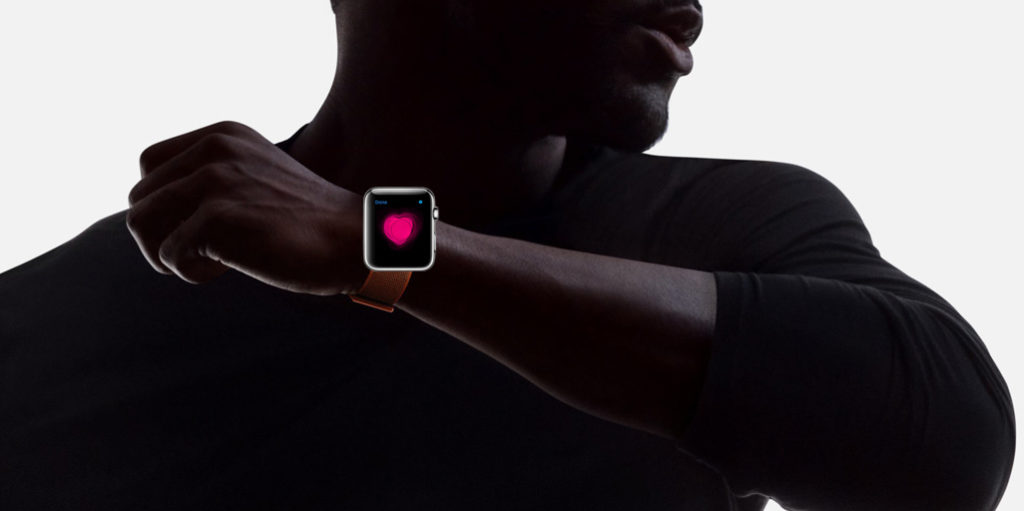 apple watch sending heartbeat