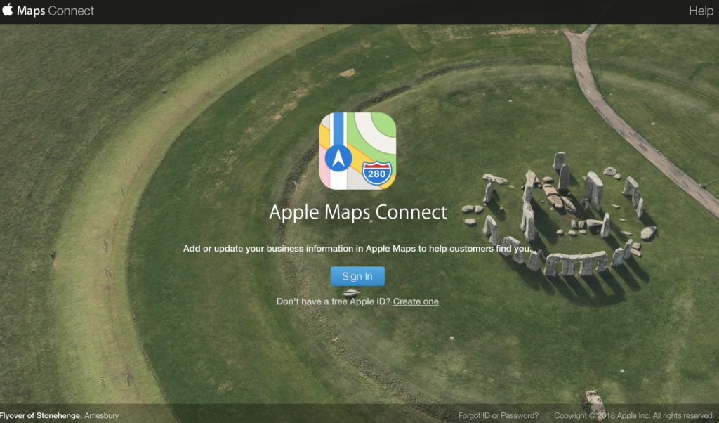 Add business to Apple Maps