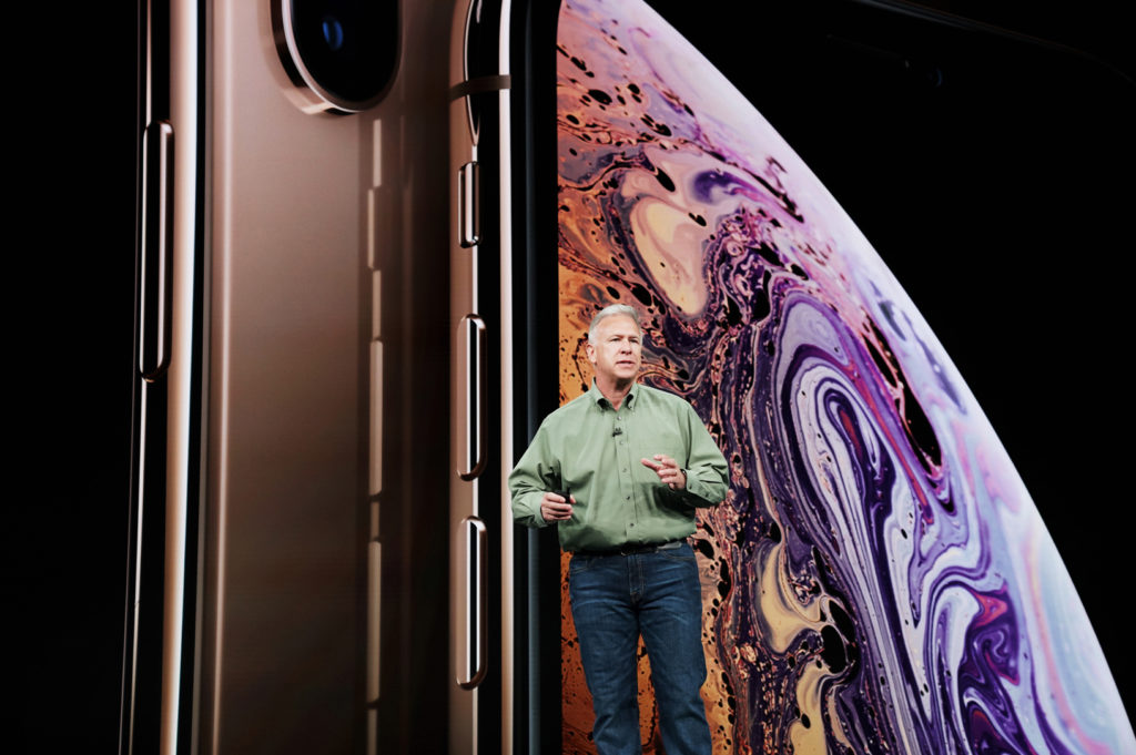 Apple marketing chief Phil Schiller launches the new iPhone collection