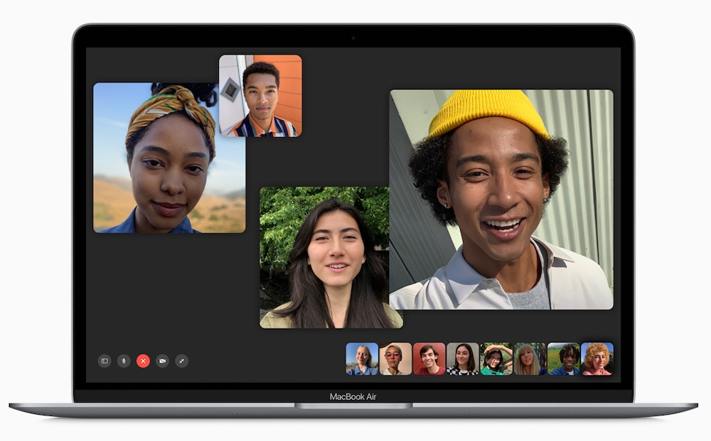 GroupFacetimeonMacBook Air