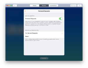 Home on a Mac