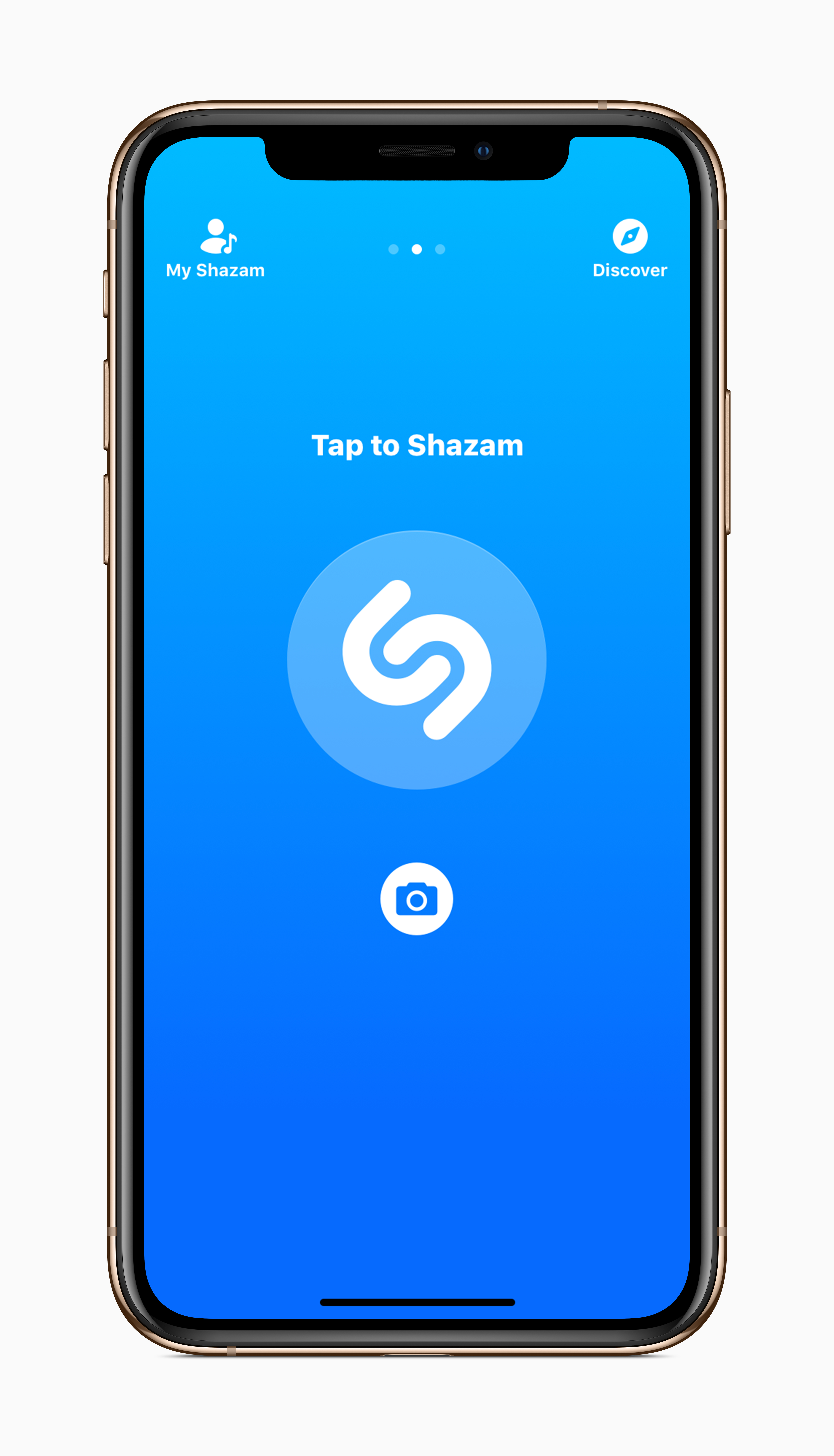 Shazam on iPhone