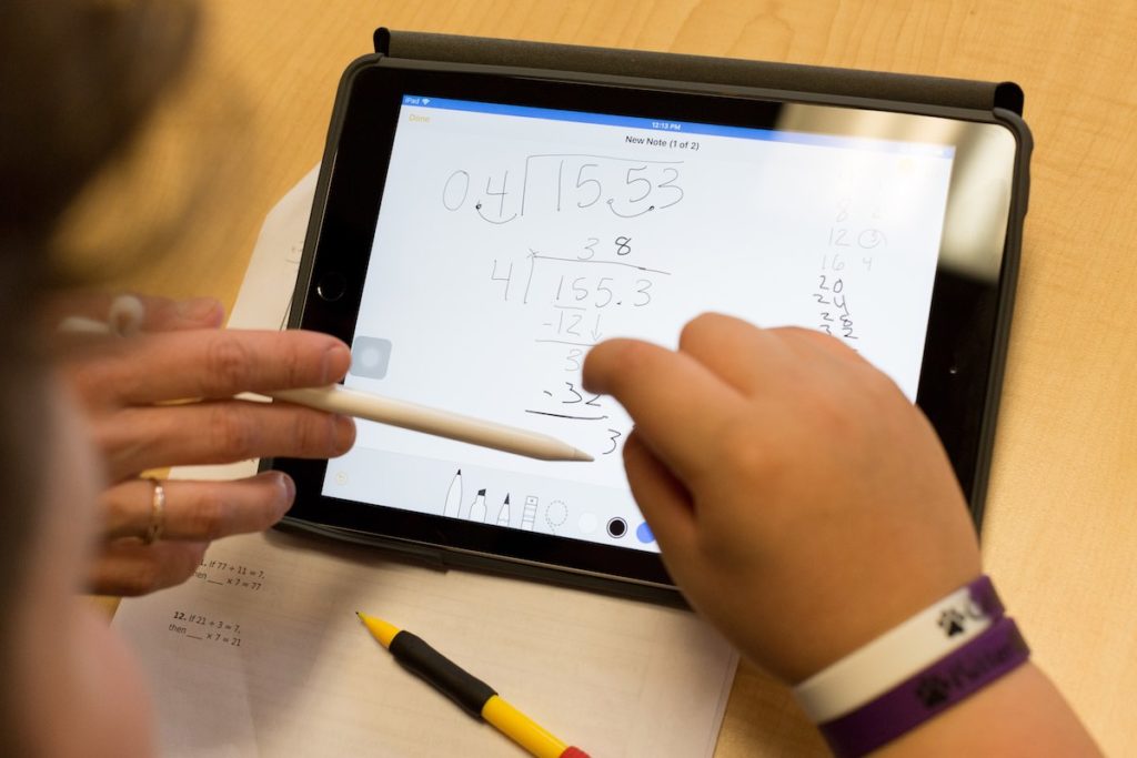 iPad Pro for maths