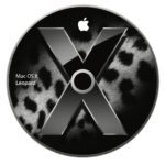 The Mac OS X Leopard installation disk
