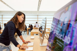 Apple's first store in Kyoto, Japan