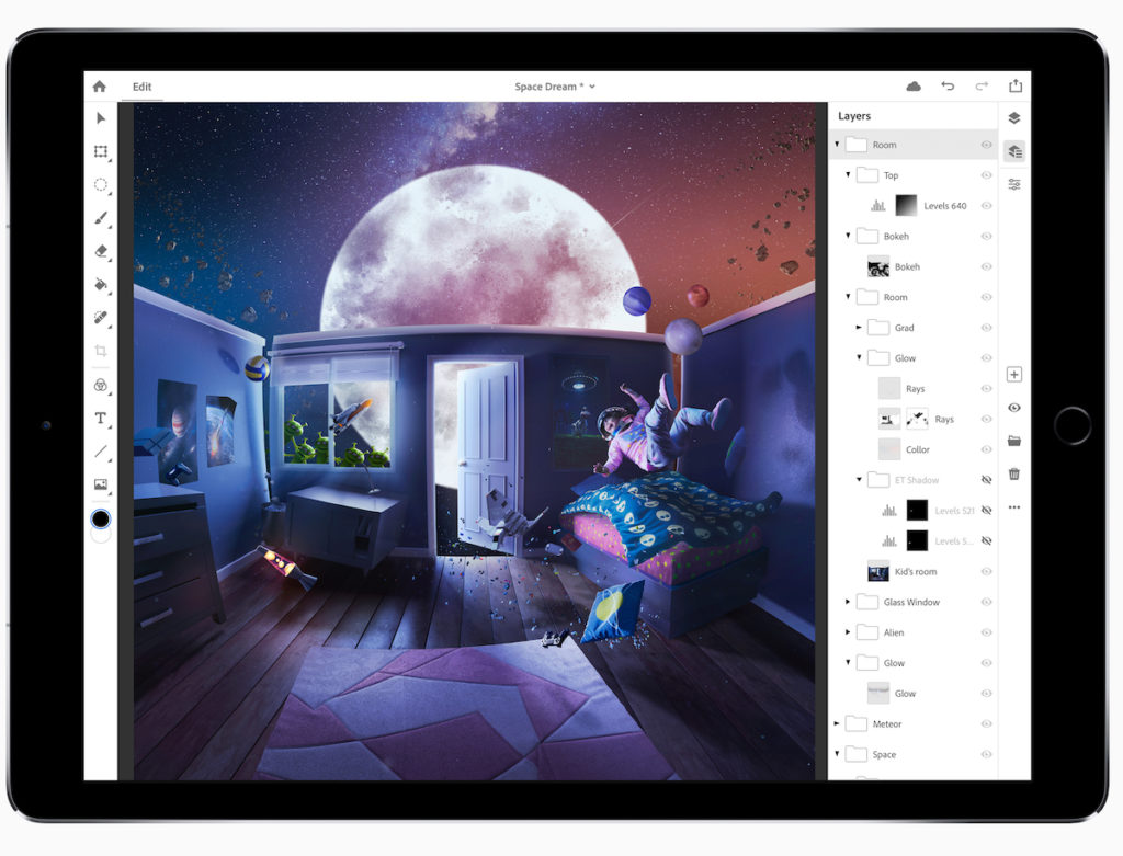 Full Photoshop for iPad in 2019