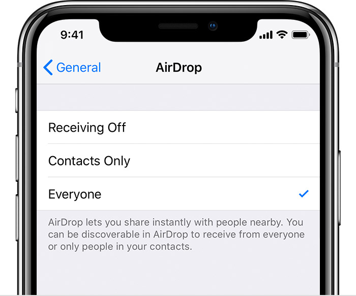 AirDrop detail