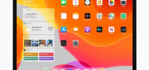 New iPad Home screen