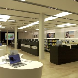 Apple's first retail store