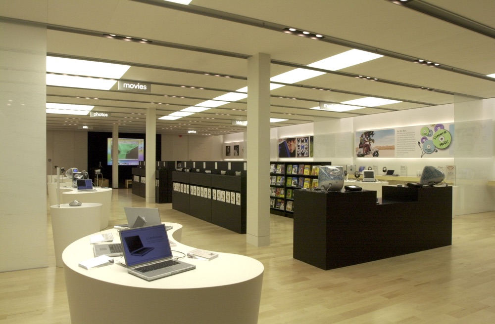 Apple's first retail store