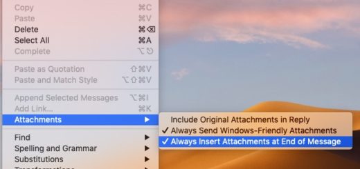 Mail Message Attachment