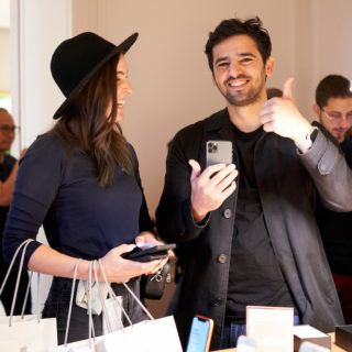 Happy iPhone 11 customer