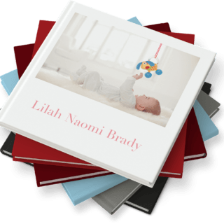 A pile of photo books