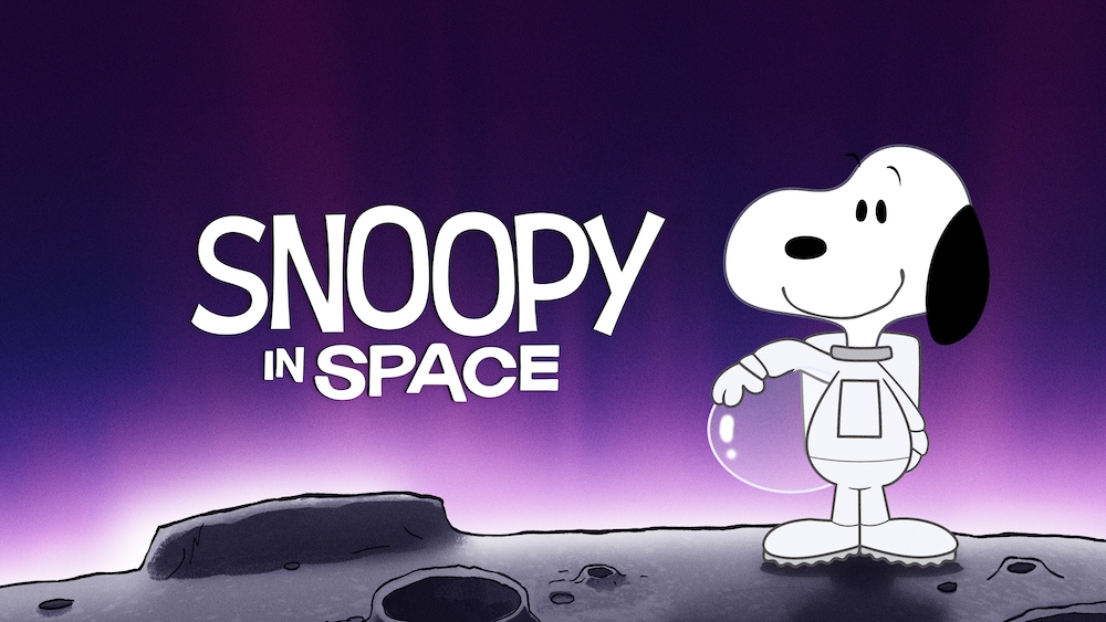 Snoopy in space