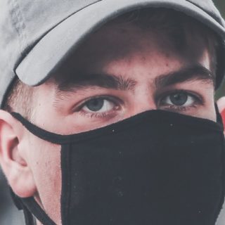 Man in mask