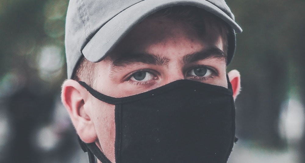 Man in mask