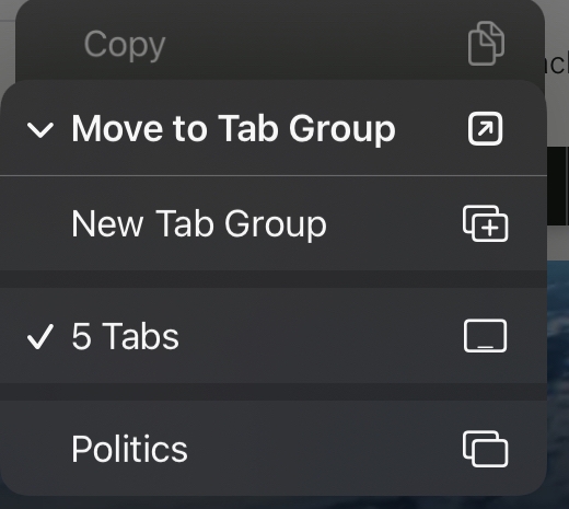 apple tabs