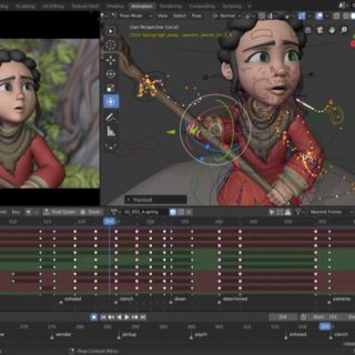 Blender animations