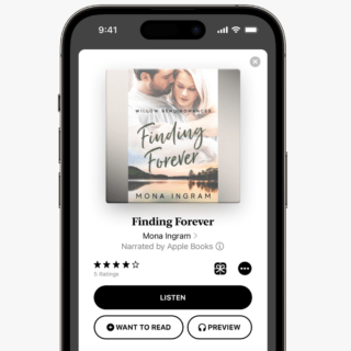 The audiobooks section