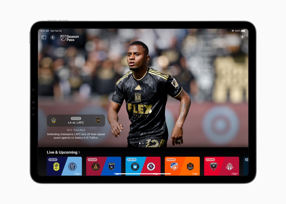 MLS Season Pass football iPad Apple