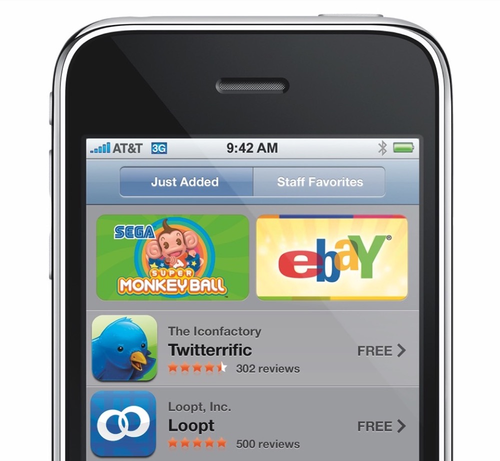 iPhone 3G with App Store